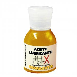 Aceite Lubricante Comestible Mystic X Maracuyá 30 ml.