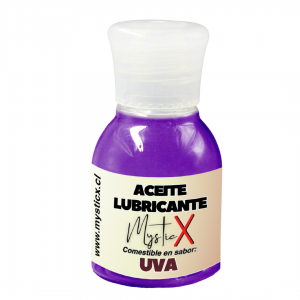 Aceite Lubricante Comestible Mystic X Uva 30 ml.