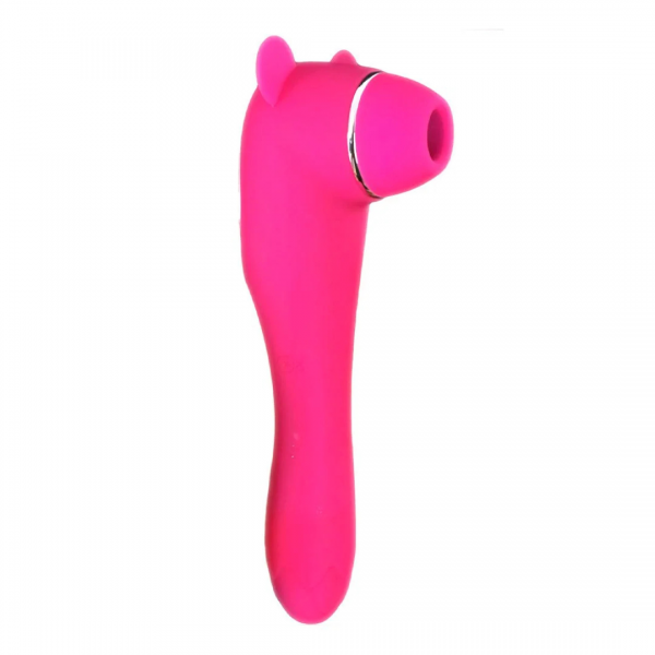 Estimulador Doble VIbrador Y Succionador "Bear"