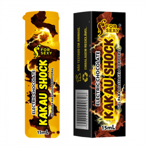 Kakau Shock Efecto Calor Y Electrizante Sabor Chocolate 15 ml.