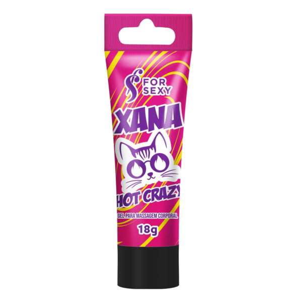 Lubricante Íntimo Multi Efectos "Xana Hot Crazy" 18 gr.