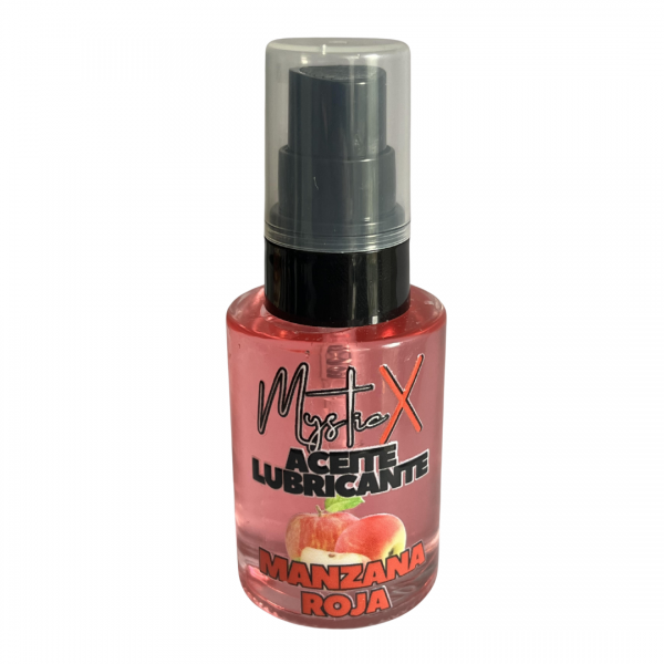 Serie Glass - Aceite Lubricante Comestible Mystic X Manzana Roja 35 ml.