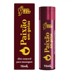"Pasión En Gotas" Aceite Para Masaje Íntimo Estimulador
