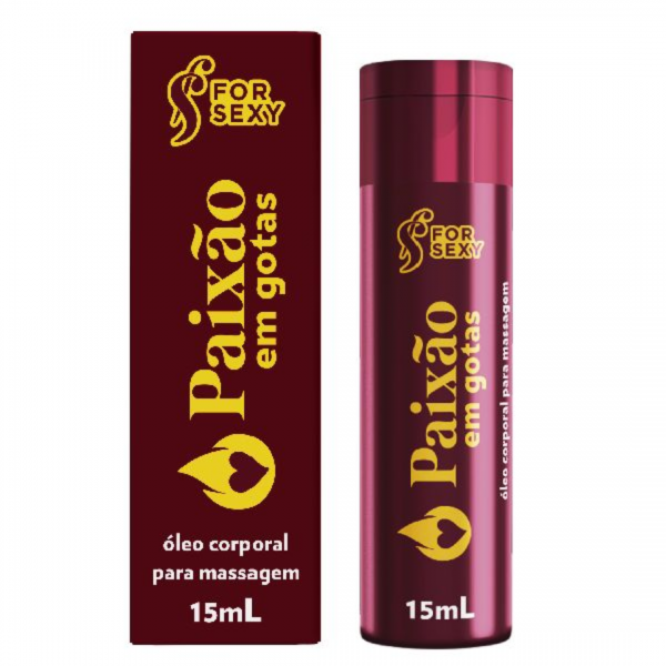 "Pasión En Gotas" Aceite Para Masaje Íntimo Estimulador