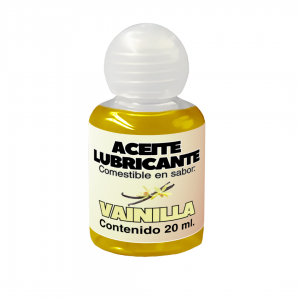 Aceite Lubricante Comestible Mystic X Vainilla 20 ml.