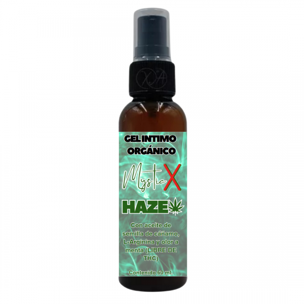 Haze Mystic X Gel Lubricante Orgánico 60 ml. (Dispensador)