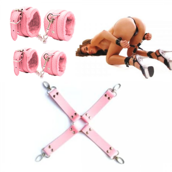 Inmovilizador Multifuncional De Eco Cuero Rosado