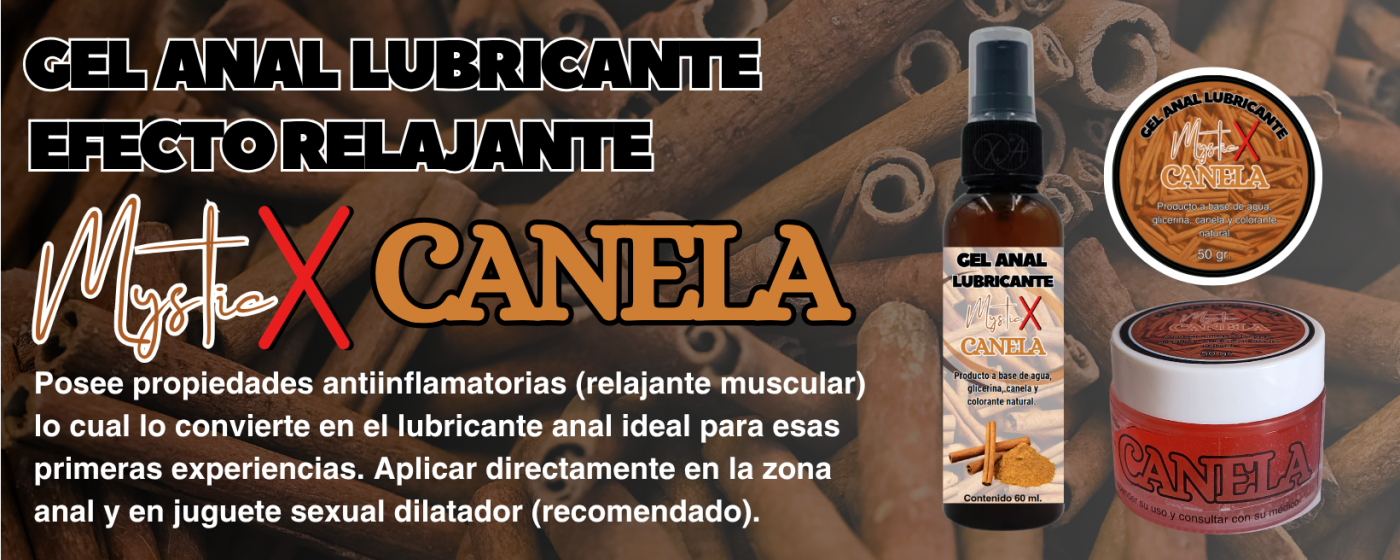 LUBRICANTE ANAL RELAJANTE CON EXTRACTO DE CANELA