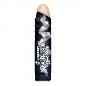 “Rala & Rola” Dildo Con Lubricante Sabor Black Ice (150 ml.)