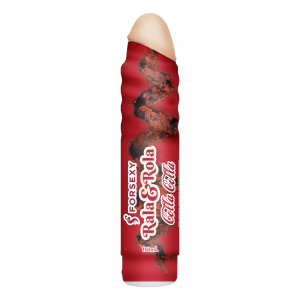 "Rala & Rola" Dildo Con Lubricante Sabor Cola (150 ml.)