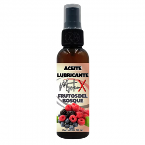Aceite Lubricante Comestible Mystic X Frutos Del Bosque 60 ml. (Dispensador)