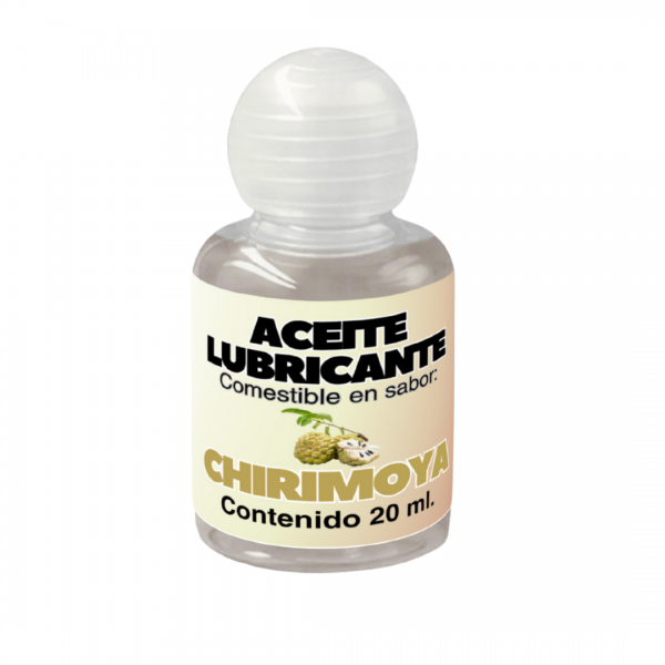 Aceite Lubricante Comestible Mystic X Chirimoya 20 ml.