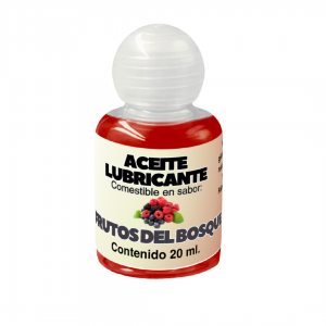 Aceite Lubricante Comestible Mystic X Frutos Del Bosque 20 ml.