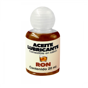 Aceite Lubricante Comestible Mystic X Ron 20 ml.