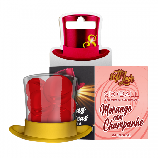 Bolas Lubricantes Explosivas En Fresas Con Champagne