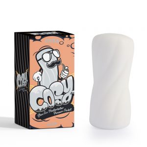 Masturbador Masculino Cosy "Blow Cox" White Con Lubricante