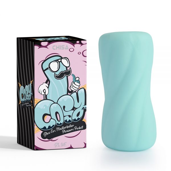 Masturbador Masculino Cosy "Blow Cox" Blue Con Lubricante